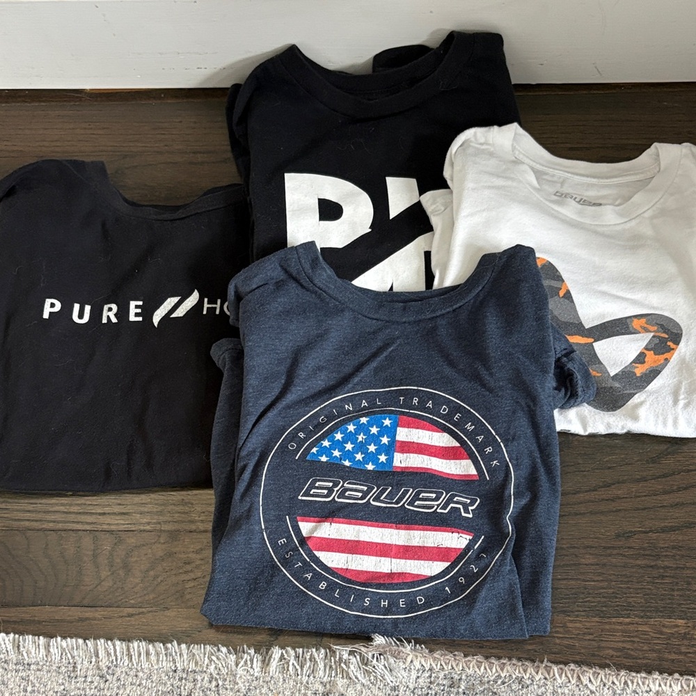 Bauer + Pure Hockey Tees BUNDLE